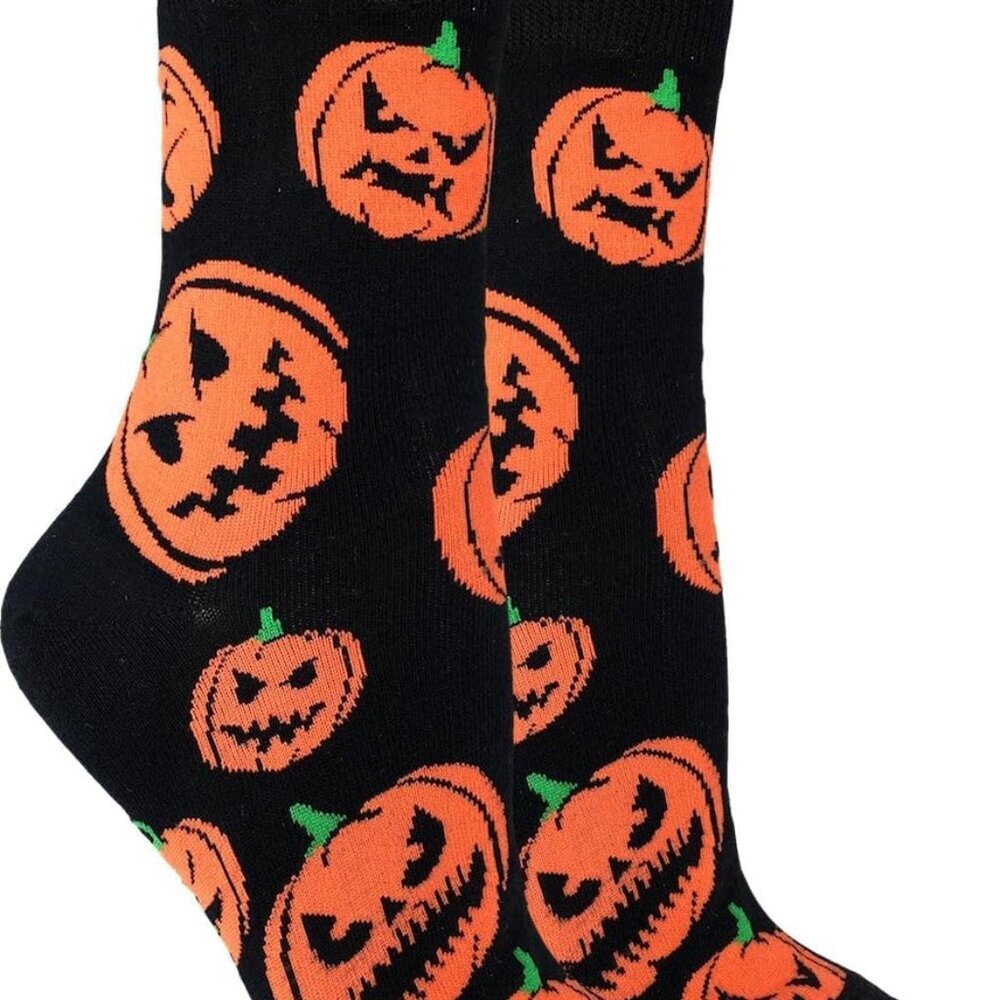 Cows in a Field Cotton Crew Socks by